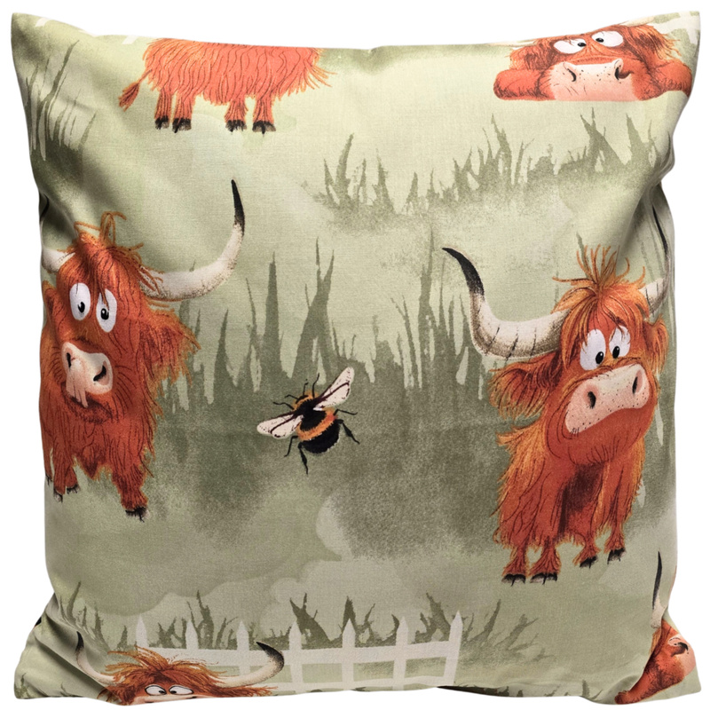 Poszewka bawełniana Rogate ranczo 45x45