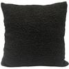 Poszewka Boucle Bukle Baranek czarna 50x50