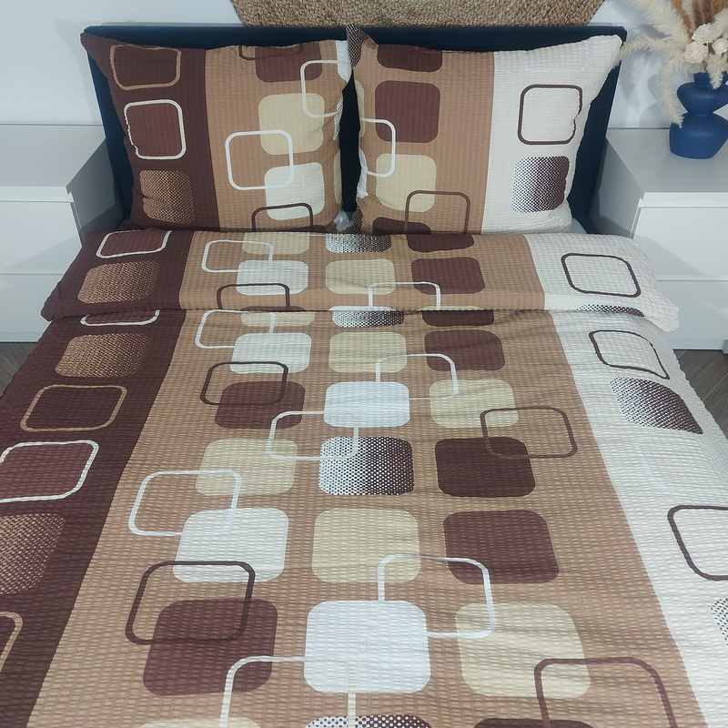 Pościel z kory Czekolada 160x200