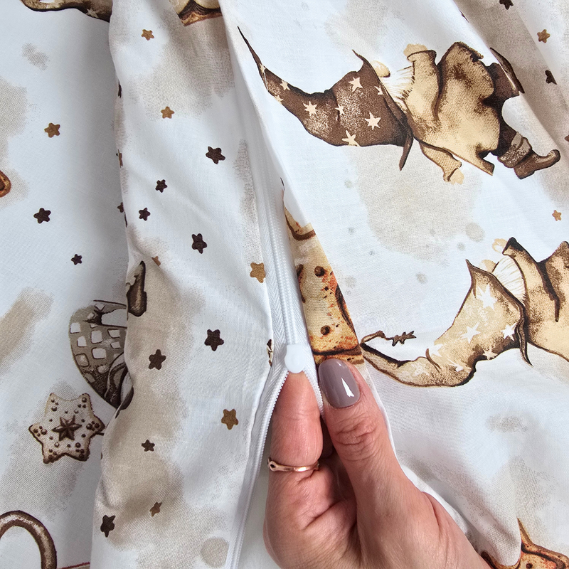 Pościel bawełniana Świąteczne pierniki 140x200