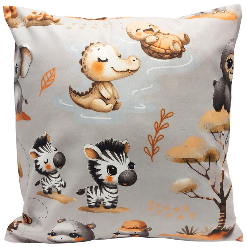 Poszewka bawełniana Safari malucha 45x45