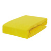 Prześcieradło frotte z gumką żółte cytrynowe 200x220